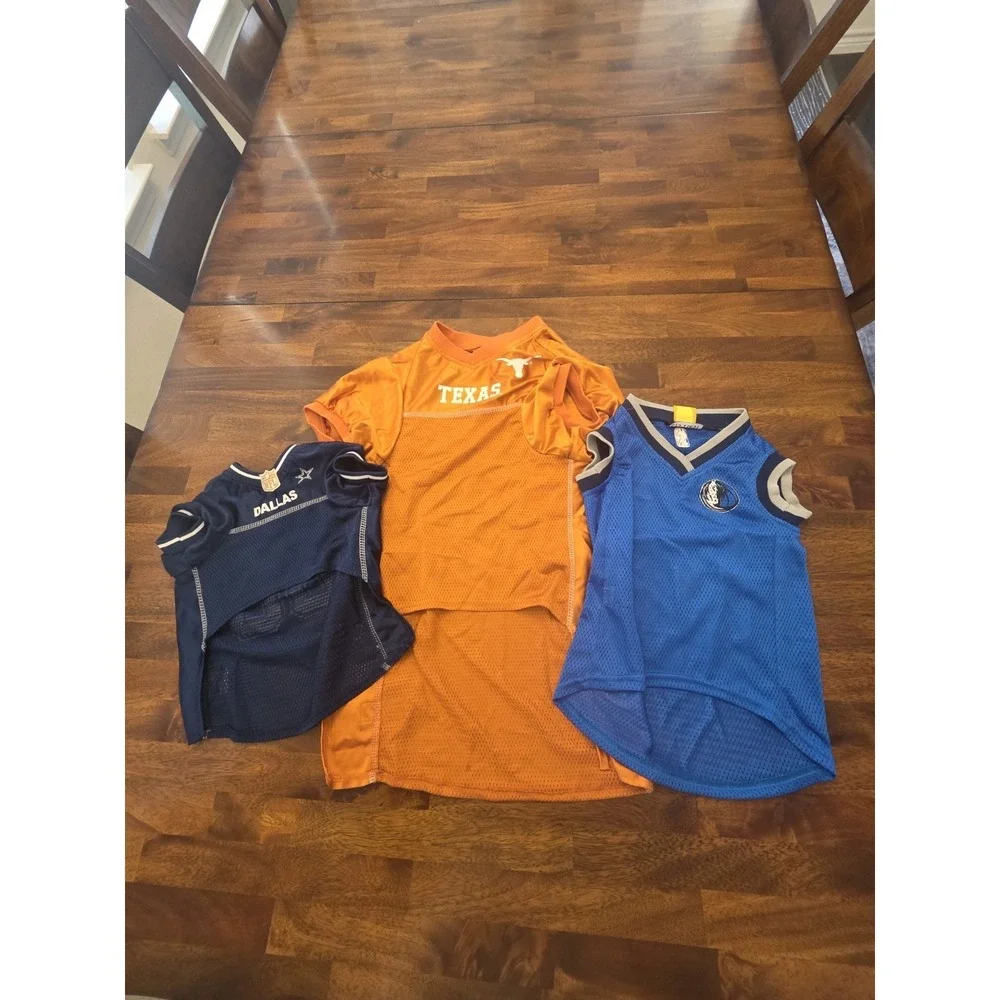 Dog Jerseys Texas Longhorn Dallas Mavericks Cowboys Medium Dog Sizes Sku97